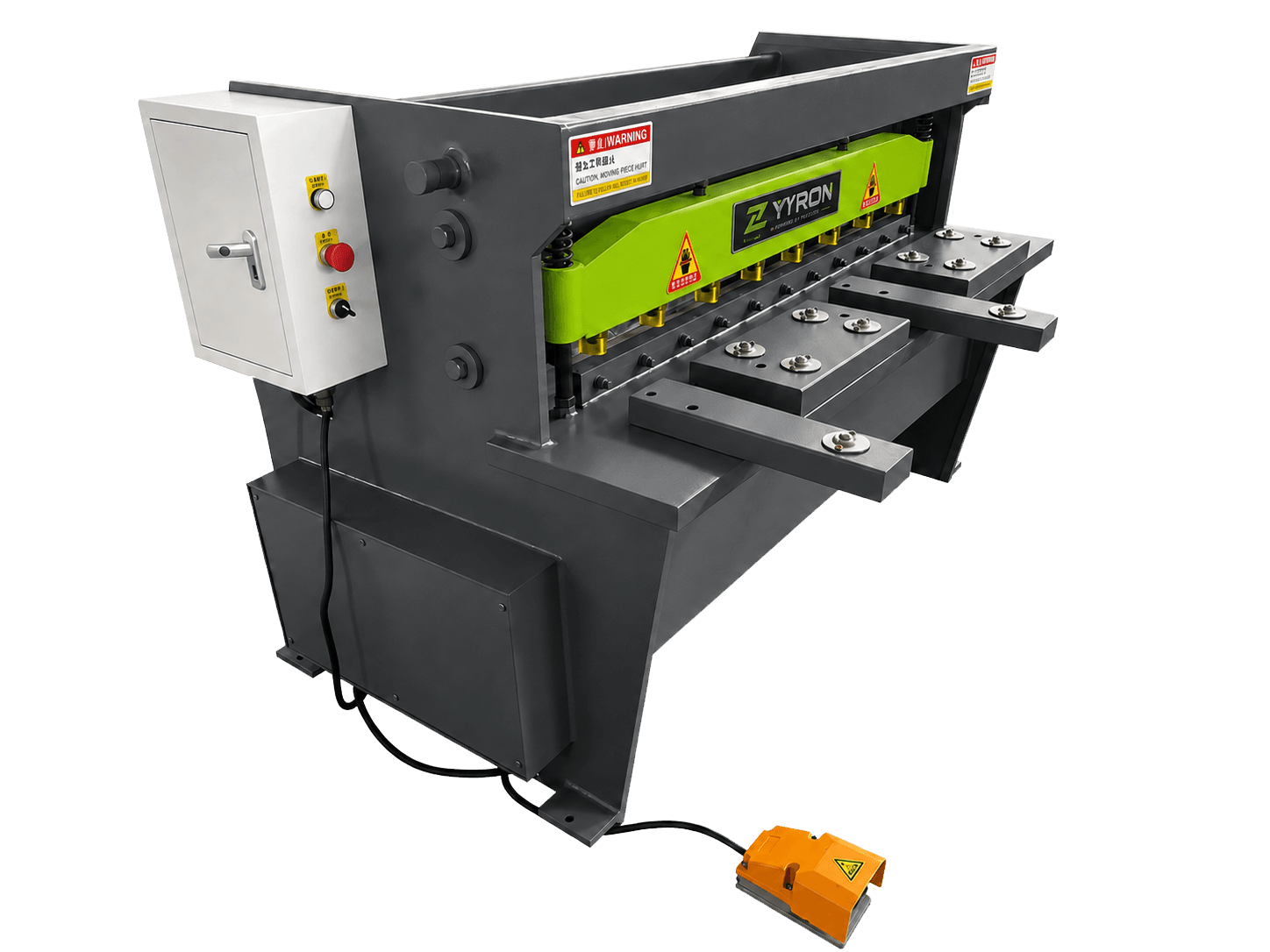Energy-saving electric shearing machine for thin sheet metal cutting