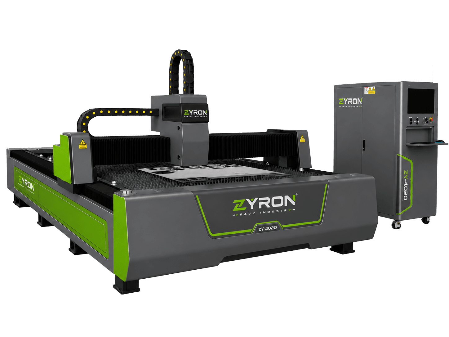 Single-table fiber laser cutting machine for sheet metal cutting