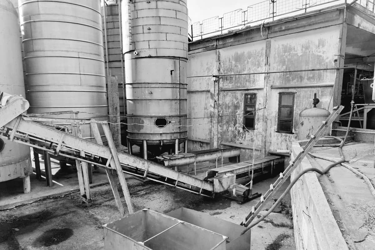 Real industrial boiler and process plant shells